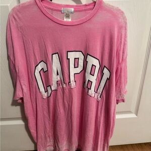 Altar'd State Pink Capri Tee